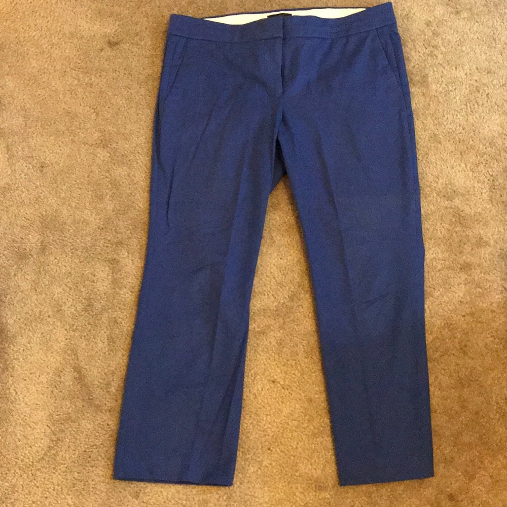 JCrew blue work pant